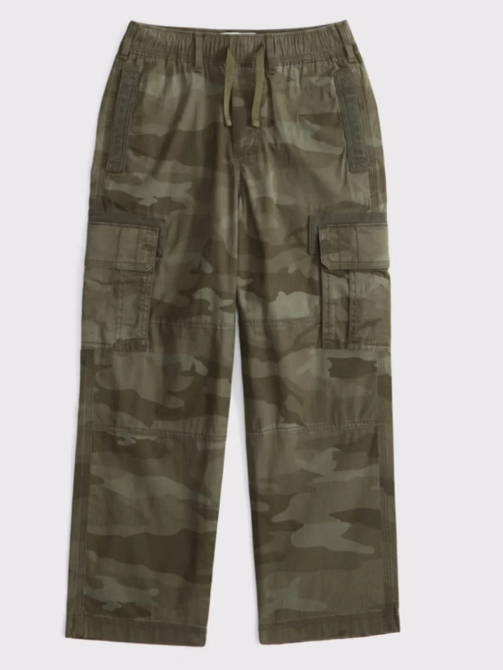 Abercrombie Boys Camo Cargo Baggy jogger Pants Sz 7/8